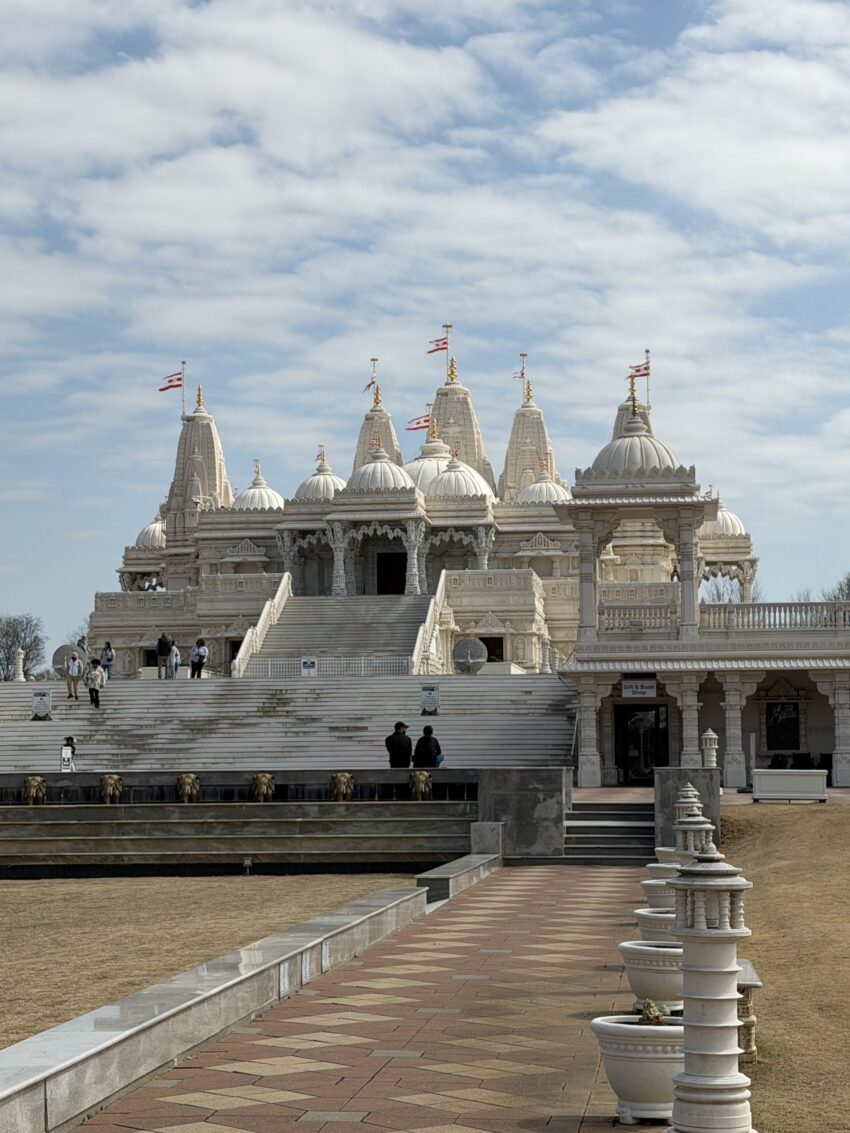 The BAPS Shri Swaminarayan Mandir in Atlanta